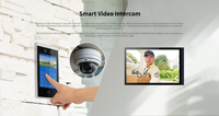 Sistema de Videoportero IP Inteligente para el Hogar de 10 Pulgadas con Gateway Tuya Zigbee, PoE, Audio Bidireccional, Almacenamiento en la Nube y Monitor Interior