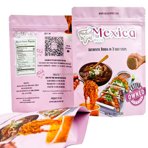 Sacs d'emballage pour épices 250g 500g 1kg, personnalisables, recyclables, réutilisables, sachets à fond plat pour assaisonnements - Product Image 3