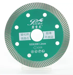 Manufacturer 105mm Ceramic Tile Diamond Saw Blade For Porcelain Cutting