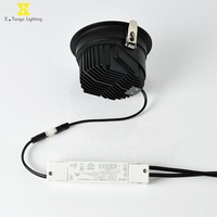 Plafonnier encastré LED DALI dimmable de haute qualité 5W 8W 10W 12W 15W 18W 20W 30W 40W pour salon