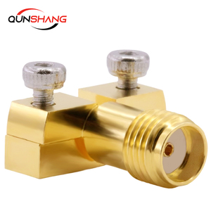 Conector sin soldadura de onda milimétrica RF de 50 ohmios, conector coaxial de montaje en placa hembra 02K243-40ME3 de desplazamiento de 25mm, 2 uds., 2 uds. - Product Image 2