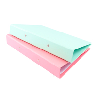 Foska, gran oferta, oficina, negocios, colorido, A4, PP, organizador de almacenamiento de documentos, 2 agujeros, carpeta de anillas, carpeta de archivos