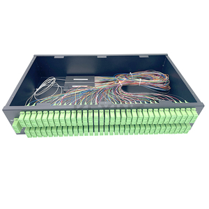 KEXINT 2 PCS 1X64 SC/APC Distribuidor PLC de Fibra Óptica Metálico 2U ODF Panel de Conexión Óptica para Rack de 19 Pulgadas - Product Image 3