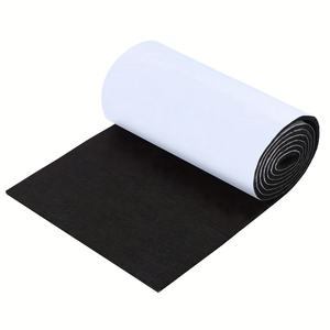 แผ่นรองเฟอร์นิเจอร์สีดำแบบม้วน ขนาด 5x40 นิ้ว ป้อง<span class=keywords><strong>ก</strong></span>ัน<span class=keywords><strong>ก</strong></span>ารลื่นไถล ติดตั้งง่าย ตัดได้ ใช้ป้องกันพื้นไม้เนื้อแข็ง ขาเก้าอี้ และผนัง - Product Image 1