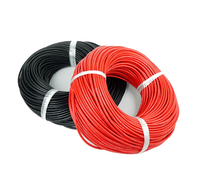 Conductor trenzado de alambre de cobre estañado con aislamiento de silicona supersuave de 18AWG para aplicaciones de calefacción Material de aislamiento de goma
