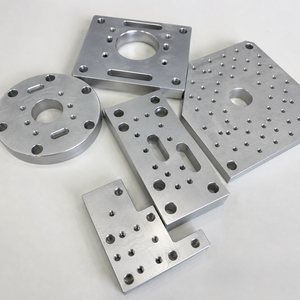 Custom OEM Aluminum Mounting Plate CNC Drilling Tapping Factory for <b>Machinery</b> and Industrial Equipment Assembly - Product Image 1