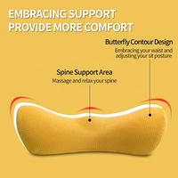 Coussin lombaire orthopédique pour voiture, chaise de bureau et siège de maison – Soulagement des douleurs lombaires