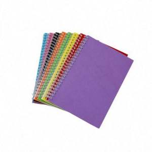 Carnets scolaires arabes personnalisés A5, reliés en spirale, avec couvertures en carton, 50 feuilles de papier - Product Image 1