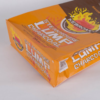 Sacs d'emballage personnalisés anti-humidité pour charbon de barbecue, sacs vides pour emballage de charbon de bois pour grillades, usage industriel alimentaire