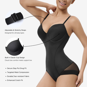 SHAPERLLS, venta al por mayor, adelgazante, moldeador de cuerpo, control de barriga para mujer, levantador de glúteos con sujetador, ropa moldeadora de levantamiento de cadera - Product Image 3