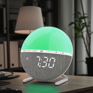 Réveil multifonction Sunrise Alarm Clock Colorful Custom Logo Wake-up Light Smart Night Light - Product Image 5