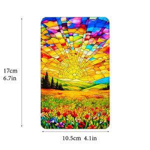 من المصنع بيع بالجملة هدايا إبداعية طباعة ملونة كريستال رسم زجاجي كريستال جميل - Product Image 6