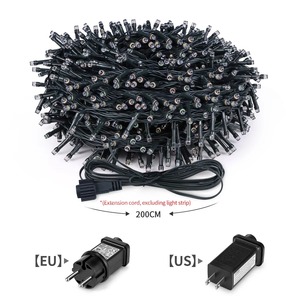 Guirlande lumineuse LED de Noël pour extérieur, 24V, lumières féériques pour arbre de Noël, guirlande étanche pour cour, décoration de fête - Product Image 3