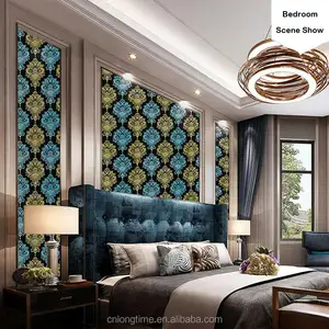 Longtime Longtime Hot sale Design home Used Classic Pattern waterproof self-adhesive home paper pvc wallpaper