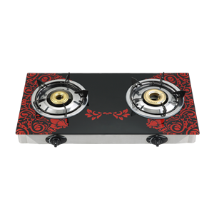 Estufa de gas LPG con 2 quemadores, superficie de vidrio estilo indio, estufa de Gas, cocina de mesa, encimeras de vidrio templado de 7mm - Product Image 1