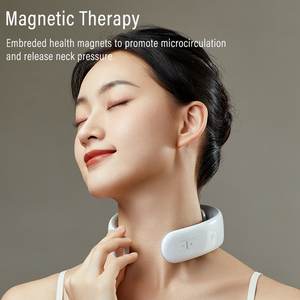 Calentador de cuello inteligente portátil inalámbrico, máquina masajeadora cervical electrónica con calefacción Tens - Product Image 6