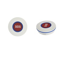 Botones de Pánico Inteligentes BLE, Llamada Telefónica Móvil, Botón de Emergencia Bluetooth SoS para Alarmas Inalámbricas