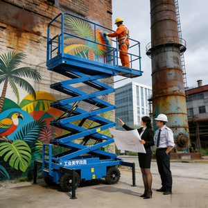 Self Propelled 8-14m 8m 10m 12m 14m Scissor Lift Platform Price - Product Image 5