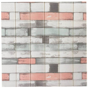 Película de vinilo 3D para decoración del hogar, papel tapiz texturizado extraíble para la pared de la TV y la chimenea - Product Image 2