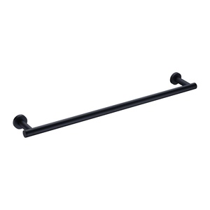 Gancio appendiabiti da parete nero opaco, facile da pulire, gancio singolo a scomparsa per asciugamani, accessorio da bagno - Product Image 6