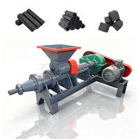 Volledig automatische houtskoolmachine, kolenbrikettenpers, machine voor het maken van stokjes, staven, blokjes, hexagonale en gescheurde houtskool.