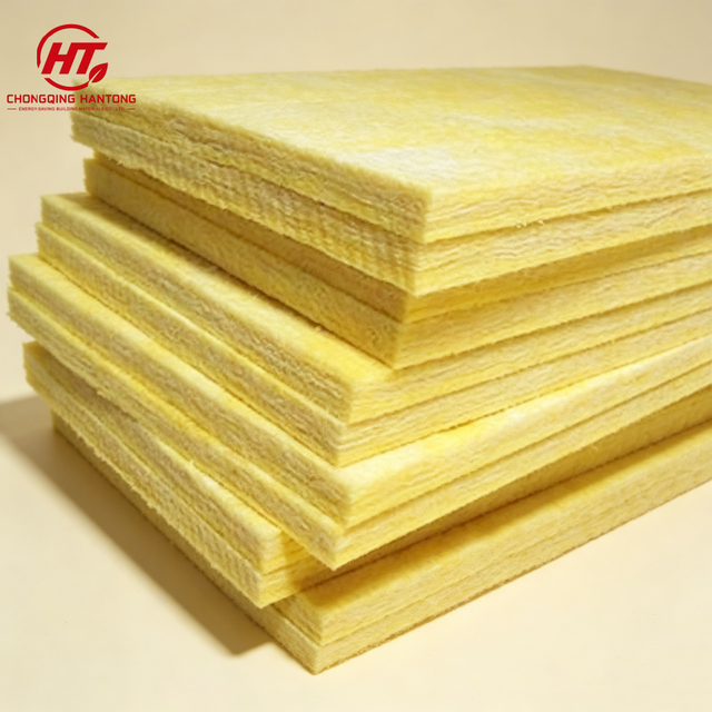 Fireproof Aluminum Foil Glass Wool Insulation Board for Industrial Equipment and Building Walls