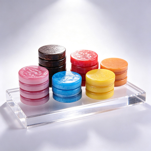 <span class=keywords><strong>Fichas</strong></span> <span class=keywords><strong>de</strong></span> Juego Redondas <span class=keywords><strong>de</strong></span> Resina Personalizables con Efecto Marmoleado para Backgammon, <span class=keywords><strong>Ludo</strong></span> y Juegos <span class=keywords><strong>de</strong></span> Mesa - Product Image 5