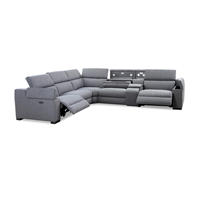 MANWAH CHEERS Hot Sale Stoff Power Rec lining Section als Modulares Sofa mit Lese lampe Aufbewahrung sbox und Getränke halter