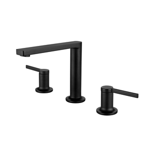 Keran Kamar Mandi Tuas Ganda Lapis Emas, <span class=keywords><strong>Mixer</strong></span> Wastafel Kuningan 3 Lubang Keran Kamar Mandi Tuas Ganda Lapis Emas Mewah - Product Image 3