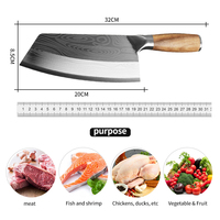 Couteaux de cuisine professionnels en acier inoxydable Damas, couteau de cuisine de 8 pouces, couteau de chef en acier Damas avec manche en bois