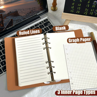 Ensemble cadeau promotionnel d'entreprise personnalisé, couverture de carnet en cuir PU A4/A5/A6, agenda, carnet de sublimation avec logo imprimé, cadeau