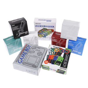 Nouvelle boîte d'emballage pour GB Gameboy GBA SP GBC protecteur de <span class=keywords><strong>Console</strong></span> de jeu boîte de couleur emballage en Carton emballage en Carton - Product Image 3