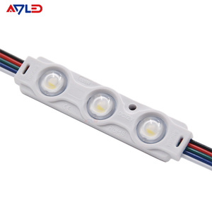 Module LED RGBW étanche 5050 12V, flexible pour enseignes lumineuses, 1,08W IP65, module LED RGBW extérieur pour rétroéclairage d'enseignes - Product Image 1