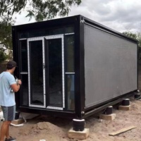 Casa Prefabricada Expandible de Rápido Montaje, Larga Vida Útil, para Campamentos de Construcción, Vivienda de Emergencia, Proyectos y Tiendas