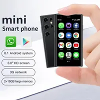 Nuevo Teléfono Inteligente Resistente Android 8.1 Mini, Pantalla LED de 3.0 Pulgadas, Doble SIM, 2GB de RAM, 16GB de ROM, WIFI, FM, Hotspot, Batería de 1000mAh