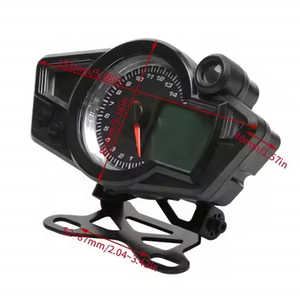 Compteur numérique LCD CQJB pour <span class=keywords><strong>moto</strong></span>, avec fonction <span class=keywords><strong>chronomètre</strong></span> et aiguille - Product Image 4