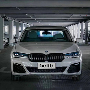 Conjunto de parachoques delantero y trasero para <span class=keywords><strong>BMW</strong></span> serie <span class=keywords><strong>5</strong></span> F10, mejora a <span class=keywords><strong>2022</strong></span> G30 Lci <span class=keywords><strong>M</strong></span> tech, kit de carrocería con faro - Product Image 2