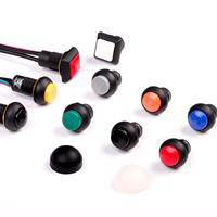 TOOWEI vente directe 12mm bouton poussoir blanc interrupteur étanche Ip67 bouton poussoir
