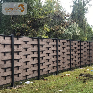 Rel pagar komposit pagar pagar pagar bahan usang - Product Image 5