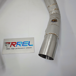 Tubo de Escape de Flujo Libre RREL para Maserati Ghibli Levante Quattroporte <span class=keywords><strong>SQ4</strong></span> 3.0T, Sistema de Escape de Tubo Recto - Product Image 5