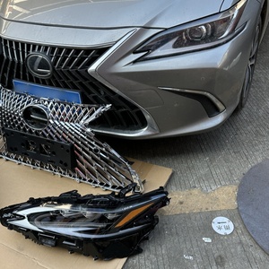Para <span class=keywords><strong>Lexus</strong></span> ES 200 260 <span class=keywords><strong>300h</strong></span> 2018-2024, Actualización de Parrilla Delantera Estilo <span class=keywords><strong>LS</strong></span> y Conjunto de Faros LED, Kit de Carrocería - Product Image 5
