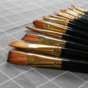 Ensemble de 15 pinceaux de <span class=keywords><strong>peinture</strong></span> artistique à manche long avec sac noir – Vente en gros - Product Image 5