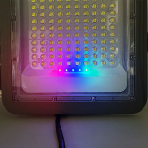 Ngoài Trời 600W Năng Lượng Mặt Trời Dẫn Nhẹ Lũ Lụt Ánh Sáng Với 500W Đèn Chiếu Marine ABS Không Thấm Nước IP67 Chiếu Sáng Cho Vườn Nhôm Đèn Cơ Thể - Product Image 2