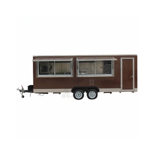 รถบรรทุกอาหารยอดนิยมที่มีประสิทธิภาพและสะดวกสบายพร้อมครัวแสนอร่อยและแฮมเบอร์เกอร์ - Product Image 1