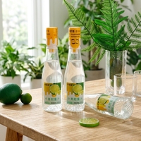 Natuurlijke Kleine Groene Mandarijnen Honingdrank 385ml Fles Fruitdrank met Honing
