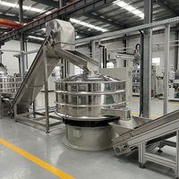 Lebensmittelgeeignetes Vibrationssieb für Kakaopulver, Mehl und Stärke |   Edelstahl-Vibrationssiebmaschine mit Hoher Kapazität