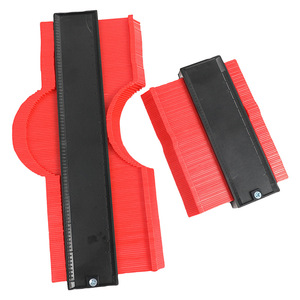 Dr. Giant Arc Ruler Profiler 10 Inch Red Outline Mold Multifunctional Measuring Tool For Woodworking Stone Automotive - Product Image 1