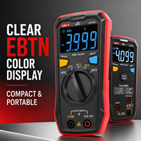 Promo Panas UNI-T UT123 NCV 4000 Counts Auto AC/DC Tegangan Temperatur Layar HD Multimeter Digital USB Penguji Gelombang Listrik