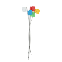 Sello de Seguridad Antirrobo a Prueba de Manipulaciones, Etiqueta de Cable de Acero Inoxidable con RFID NFC/UHF, JHE025