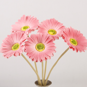 Bán buôn <span class=keywords><strong>Gerbera</strong></span> đồ trang trí nội thất trang trí đám cưới trang trí nhân tạo PU hoa - Product Image 5